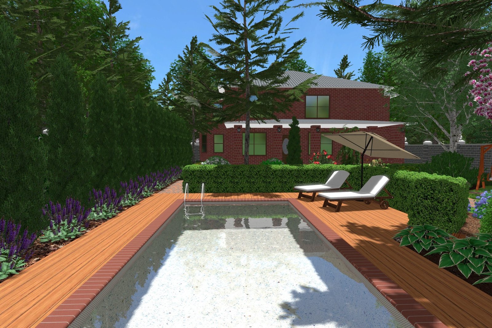 Правильный проект ландшафтного дизайна участка, ландшафтный дизайн загородного дома